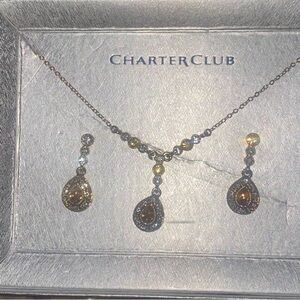 Charter Club  

Piece Gold Tone Jewelry set